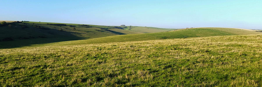South Downs Panorama Digital Art by Julian Perry