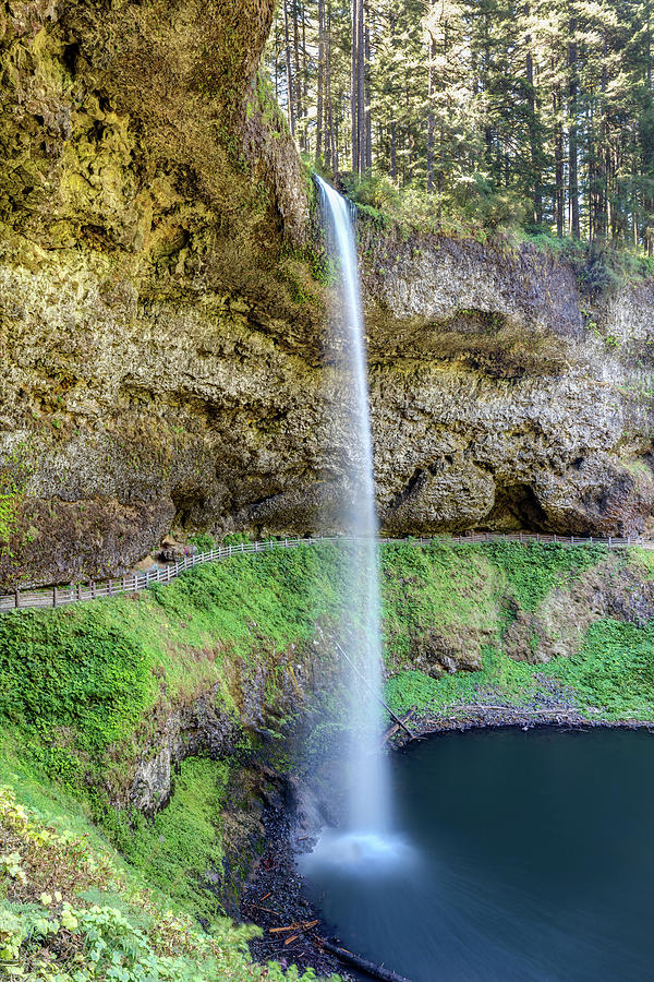 South falls at Silver Falls Photograph by Pierre Leclerc Photography