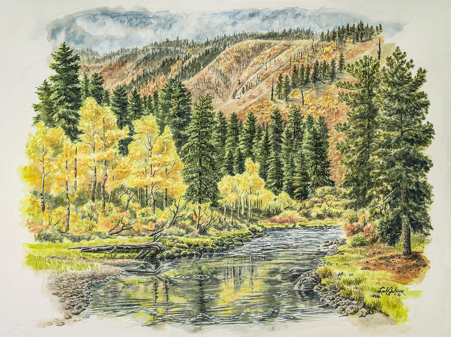 South Fork of the Clearwater Painting by Link Jackson