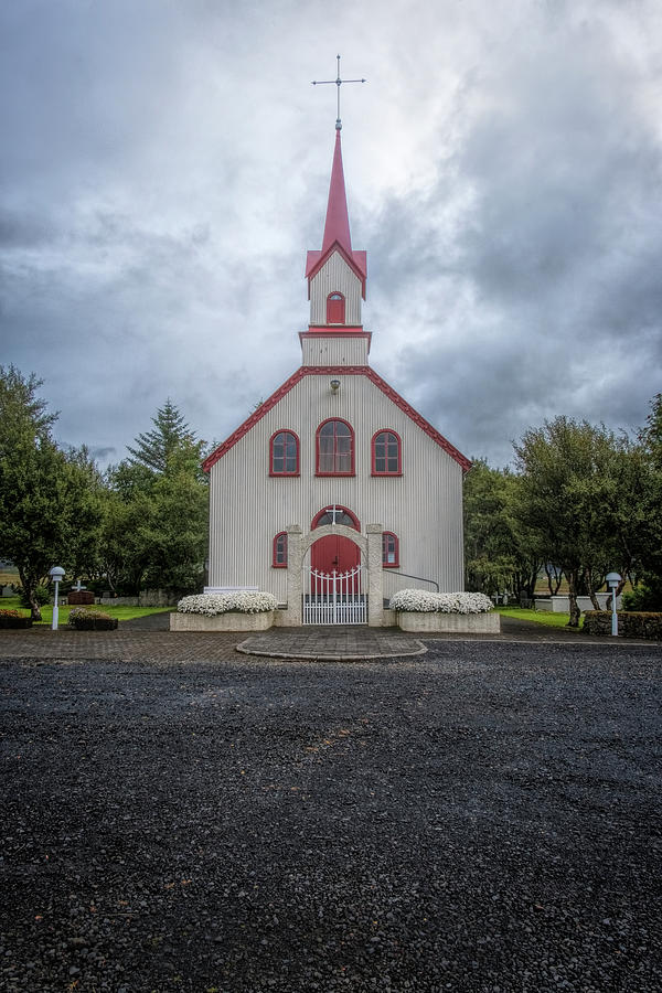 South Iceland Church Photograph by Tom Singleton