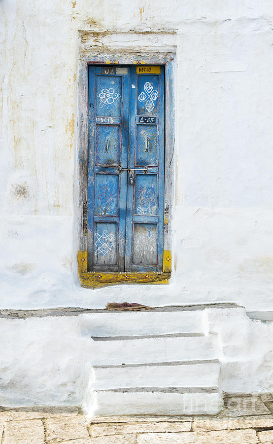 South Indian Photograph - South Indian Door by Tim Gainey