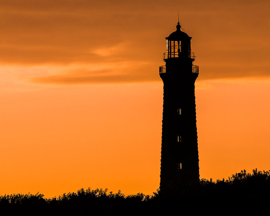 South Lighthouse Closeup Photograph by Tim Kirchoff