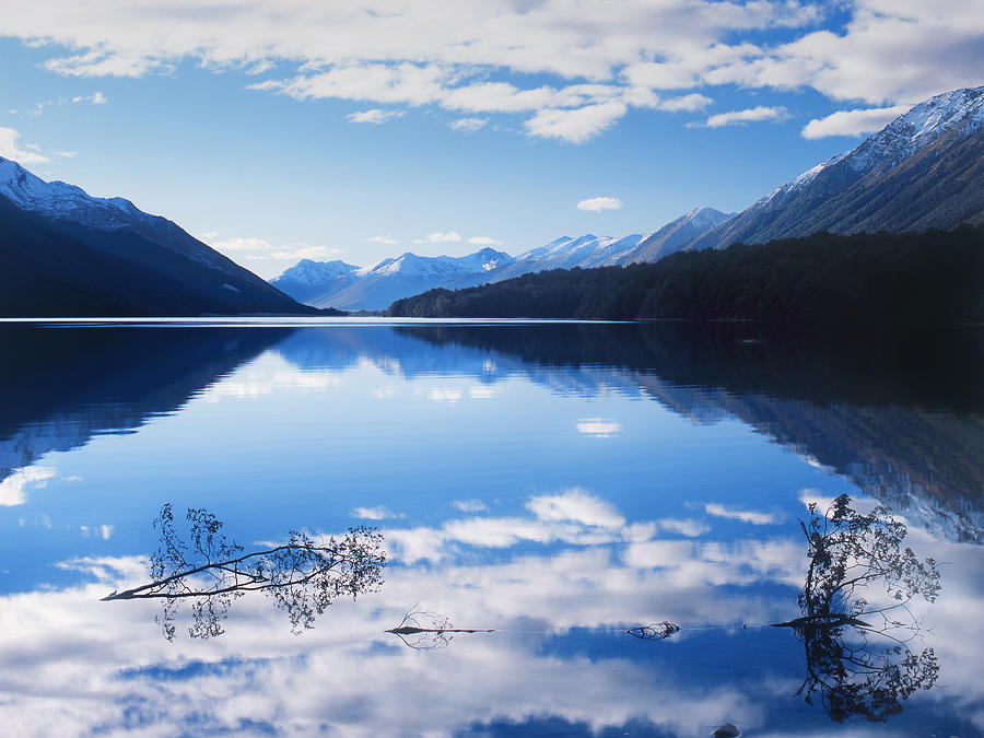 South Mavora Lake, New Zealand Photograph by Maggie Mccall