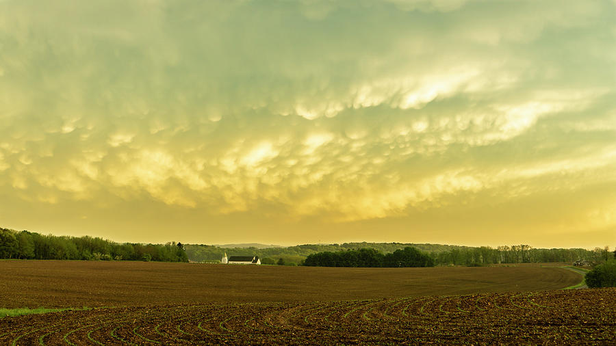 Thunder Storm over a Pennsylvania Farm Photograph by Jason Fink