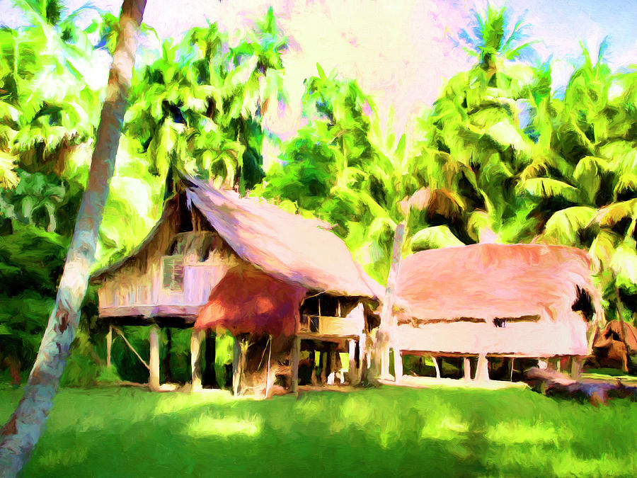 South Pacific Idyll Painting by Dominic Piperata