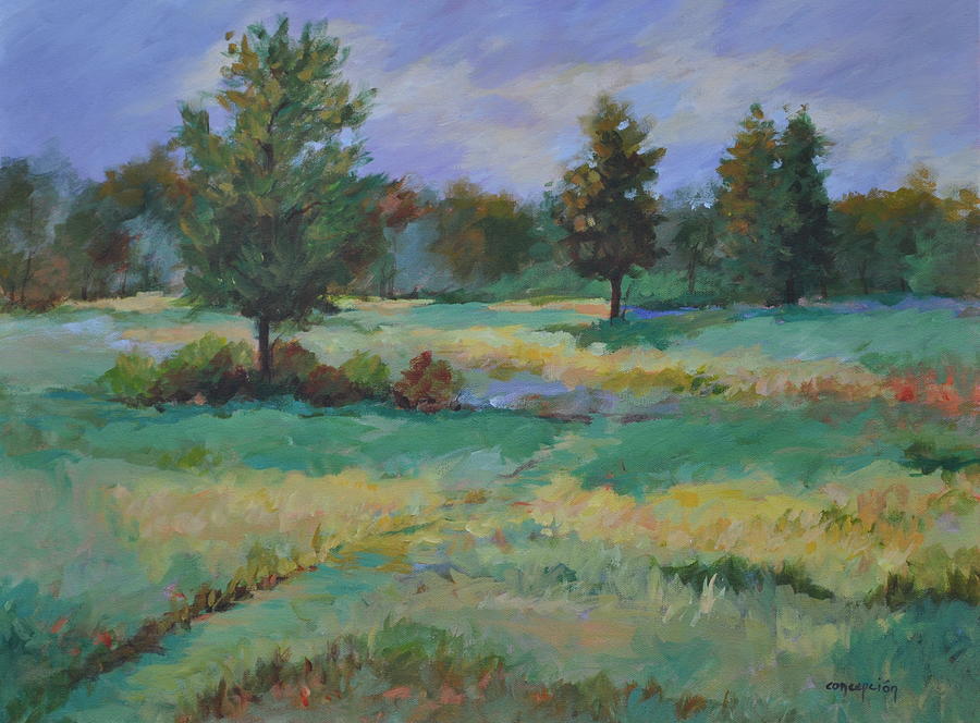 South Pasture Painting by Ginger Concepcion