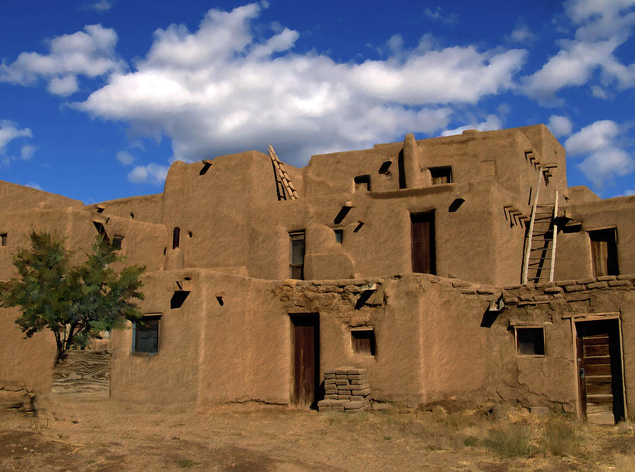 South Pueblo Taos Photograph by Kurt Van Wagner