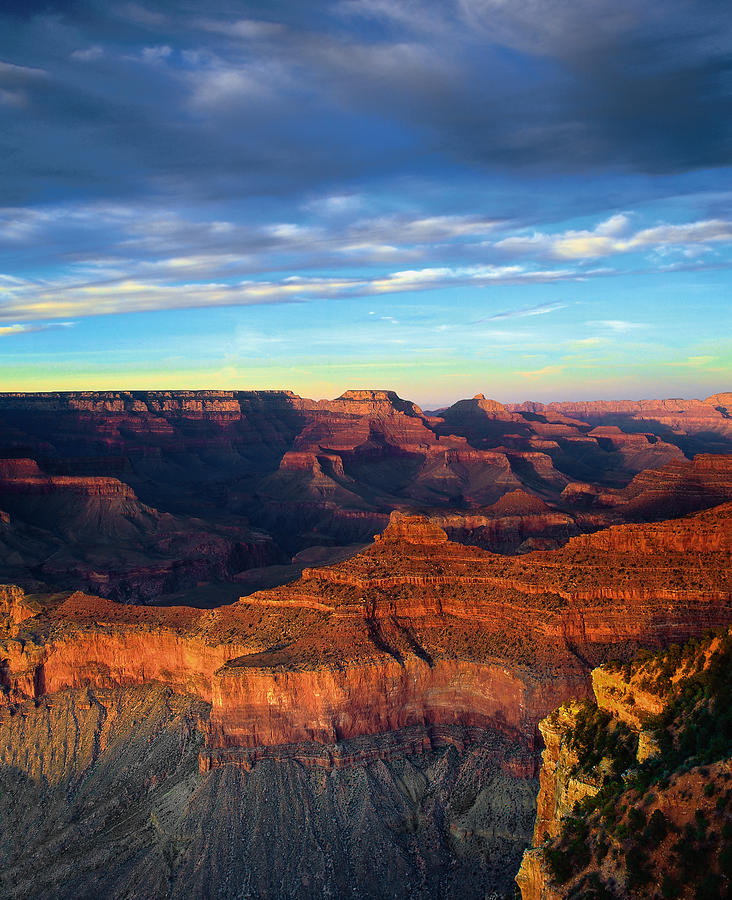 South Rim Grand Canyon Photograph by Paul Breitkreuz