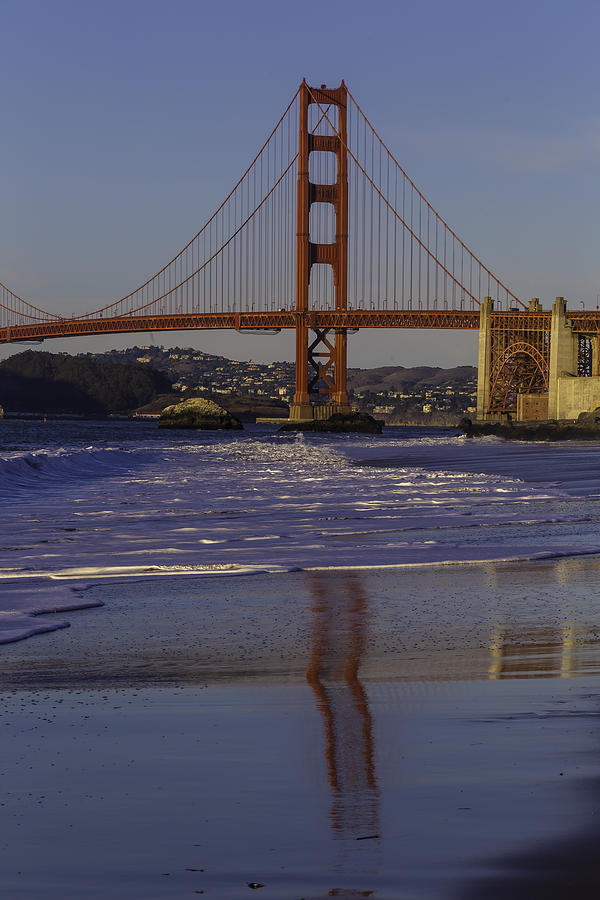 South Tower Golden Gate Bridge Photograph by Garry Gay