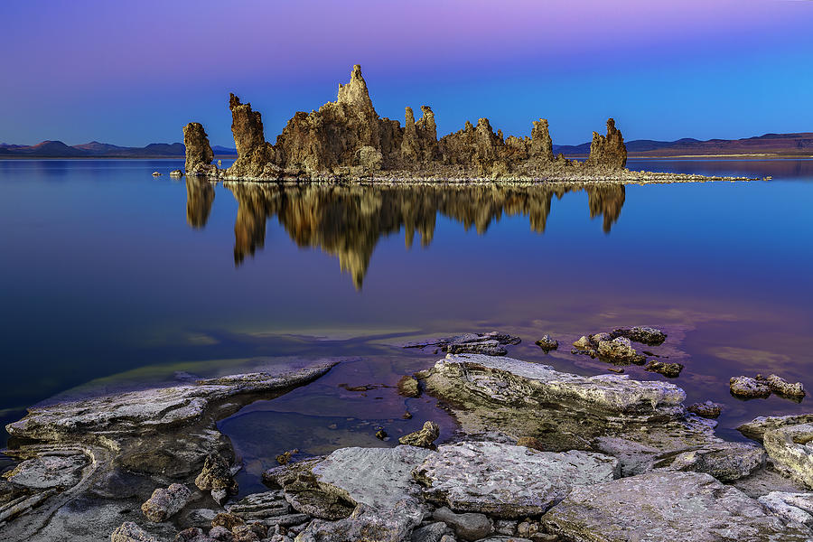 South Tufa at Sunset Photograph by Don Hoekwater Photography