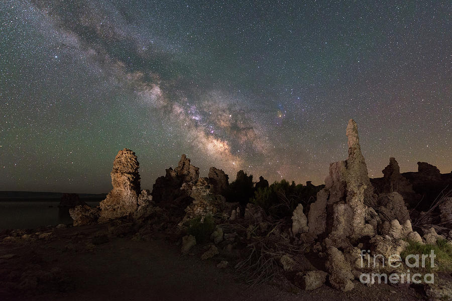 South Tufa Milky Way  Photograph by Michael Ver Sprill