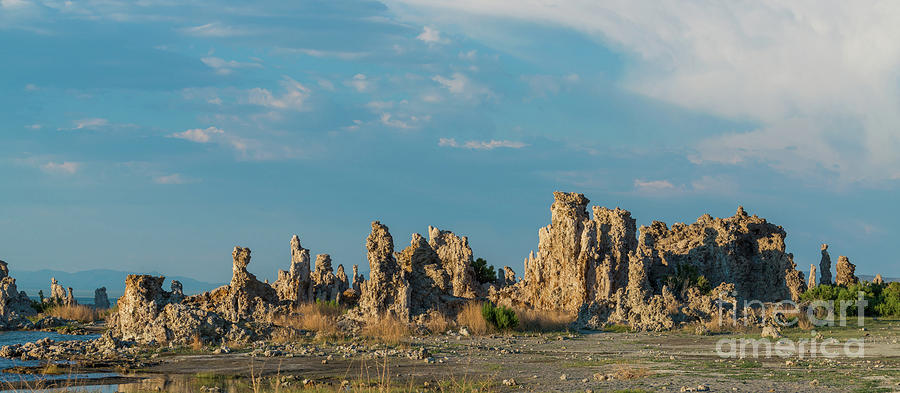 South Tufa Panorama  Photograph by Michael Ver Sprill