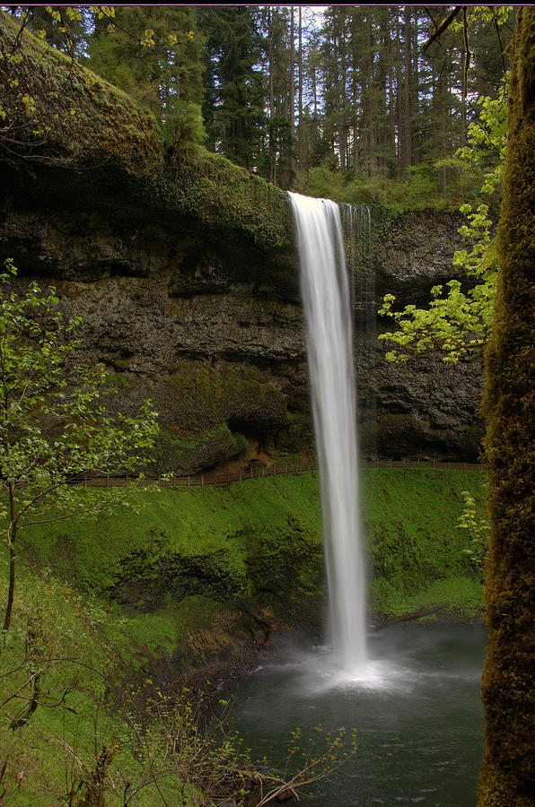 South Waterfalls Photograph by Jerry Cahill