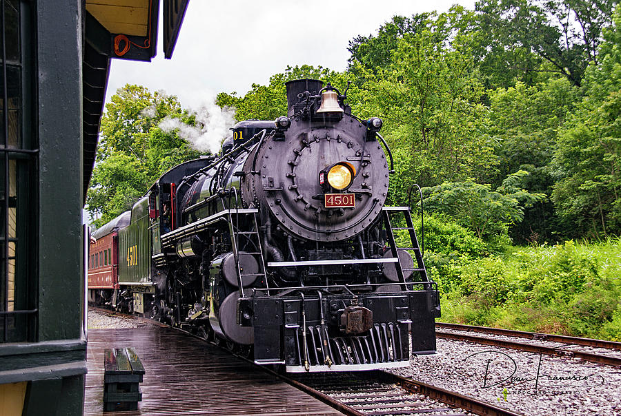 Southern 4501 at Sumerville GA Photograph by Dean Francisco