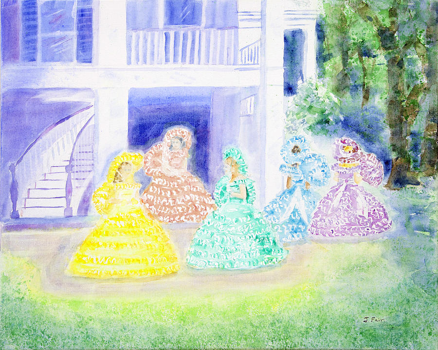 Southern Charm Painting by Jerry Fair