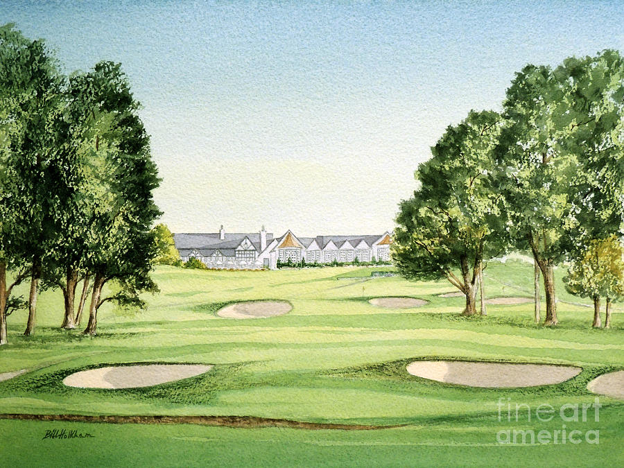 Southern Hills Golf Course 18th Hole Painting
