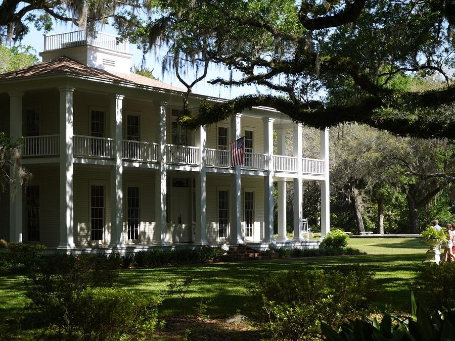 Southern Plantation Photograph by Y Burgamy - Fine Art America