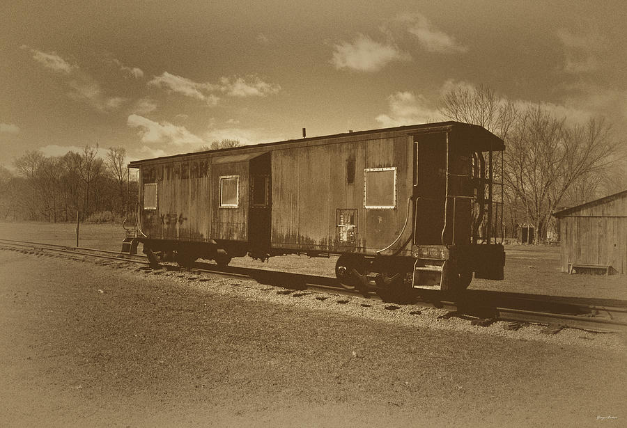Southern Railroad Caboose old time 001 Photograph by George Bostian