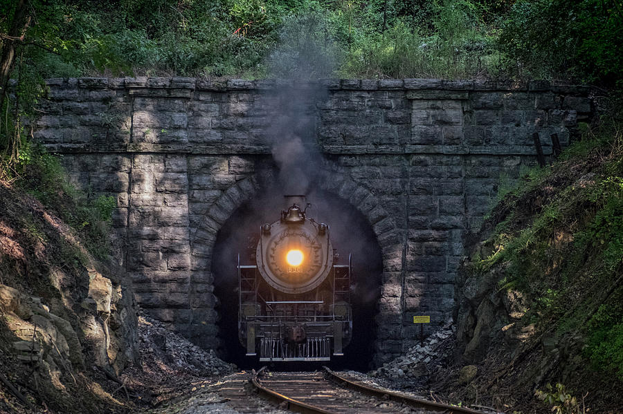 Transportation Photograph - Southern Railway steam locomotive 630 Chattanooga TN by Jim Pearson