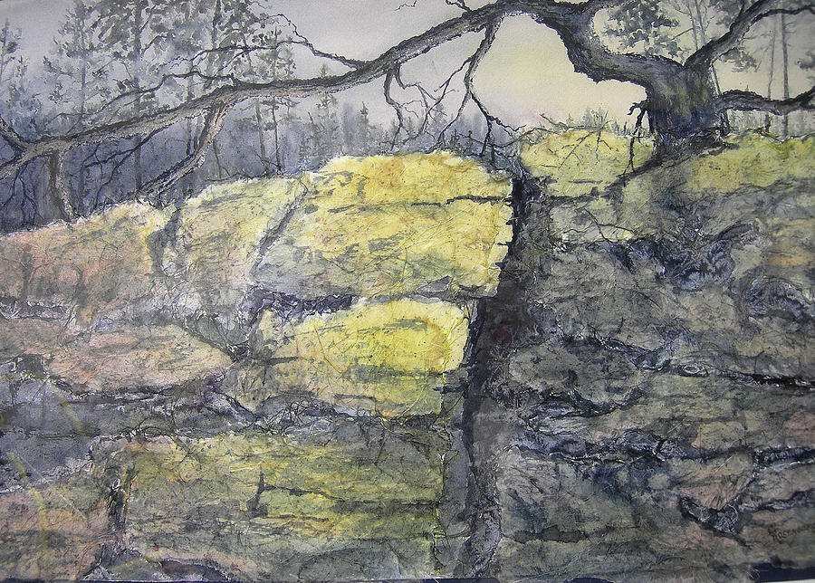 Southern Ridge Painting by Carolyn Rosenberger