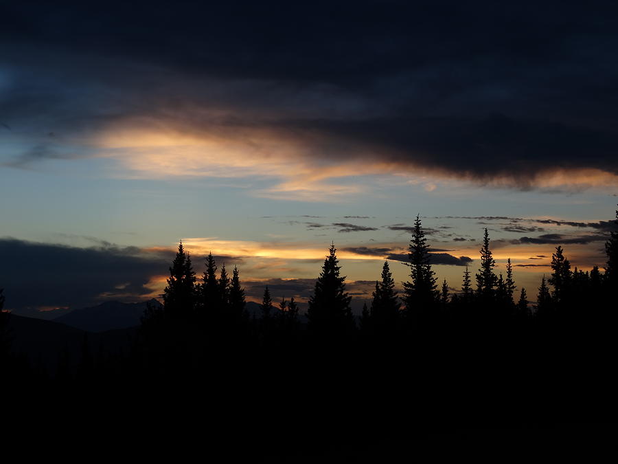 Southern Rocky Mountain Sunset Photograph by Annie Adkins