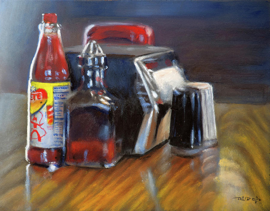 Southern Sauces Painting by Christopher Reid