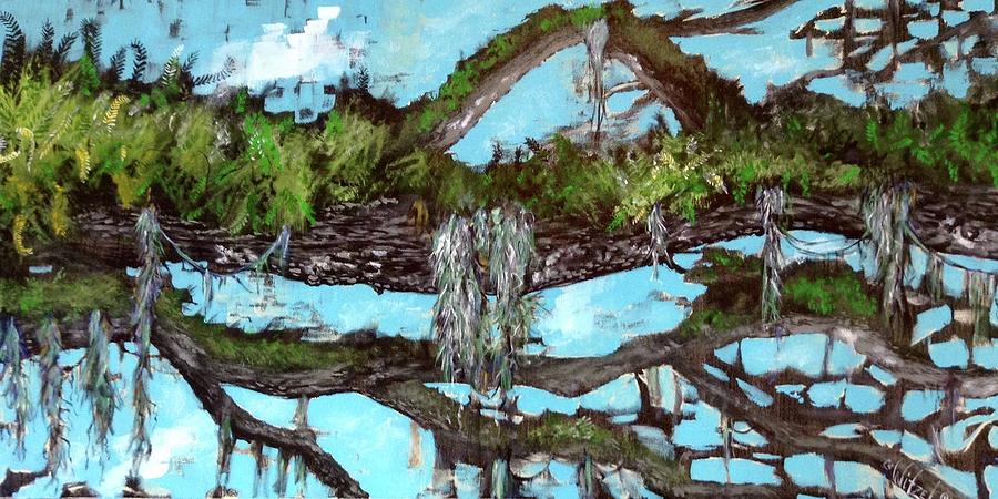 Tree Painting - Southern Shade by Witzel Art