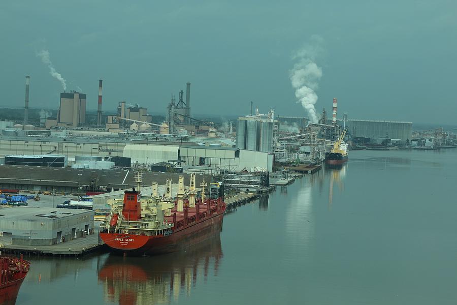 Southern Shipyard Photograph by Heather Curvin - Fine Art America