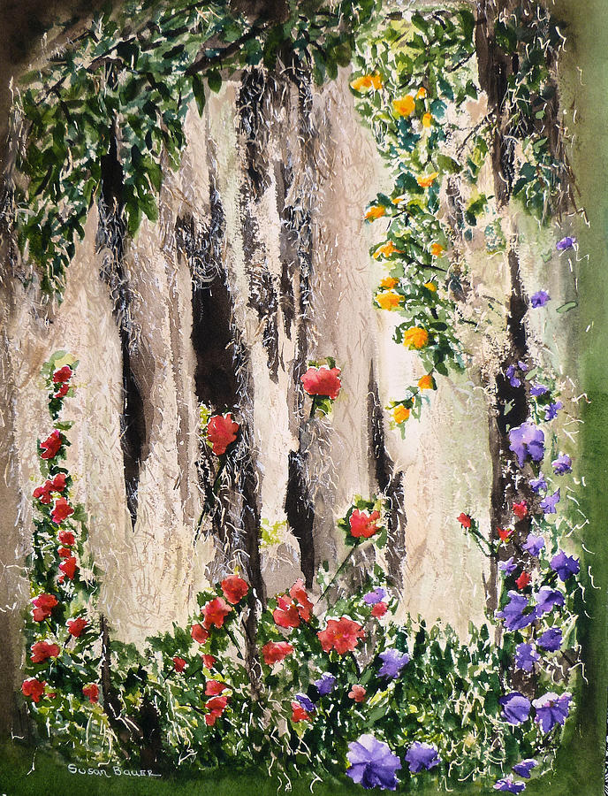 Southern Summer Painting by Susan Bauer