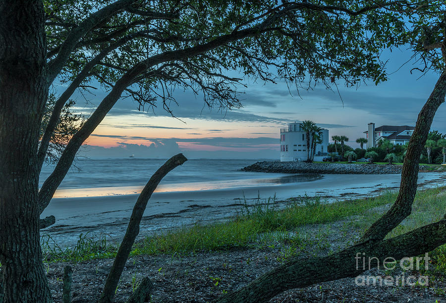 Southern Sunrise over Breach Inlet Photograph by Dale Powell