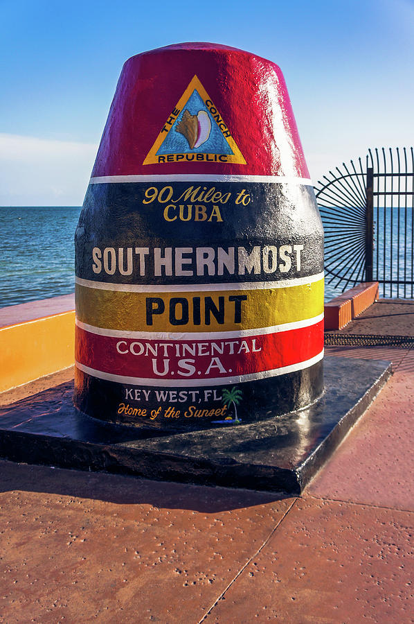 Southernmost Point In The Continental United States Photograph By Art Spectrum