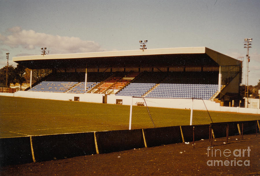 Southport FC - Haig Avenue - Main Stand 2 - 1970s Photograph by Legendary Football Grounds