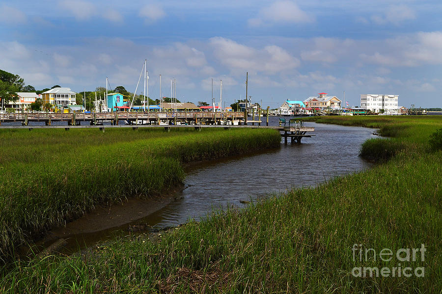 Southport Marsh Harbor Photograph by Amy Lucid