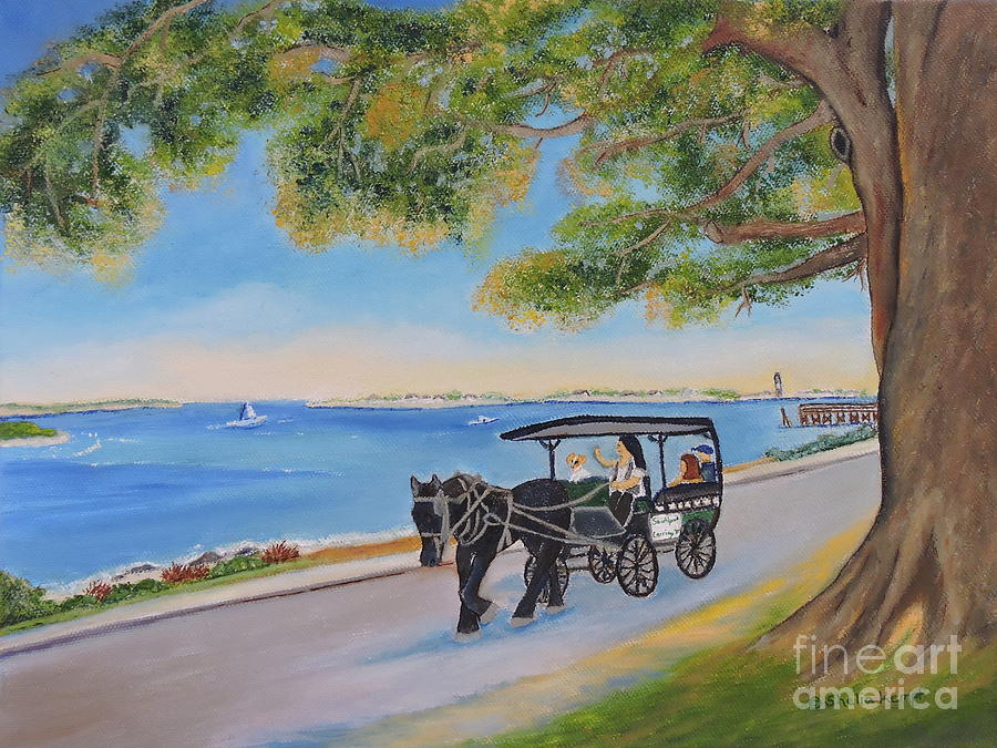 Southport Stroll Painting by Shelia Kempf
