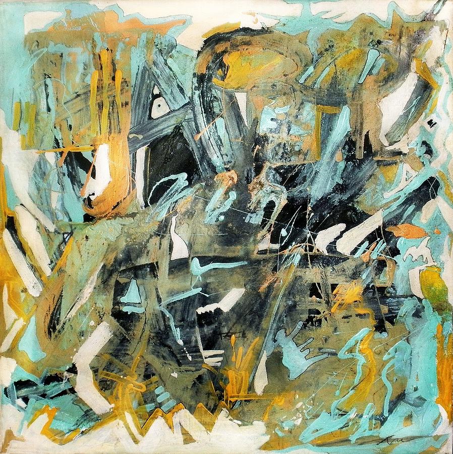 Southwest Abstract Painting by Thomas Voigt - Fine Art America