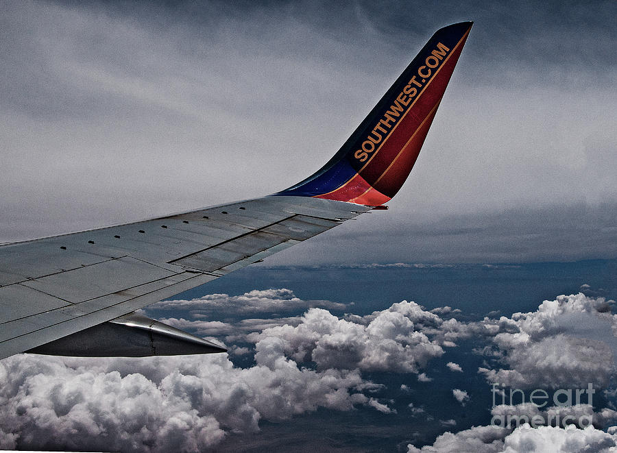 Southwest Airline Photograph - Southwest Airline by Mae Wertz