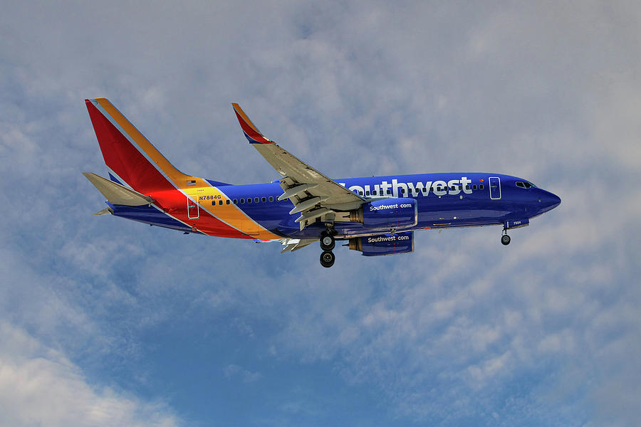 Passenger Photograph - Southwest Airlines Boeing 737-76N by Smart Aviation