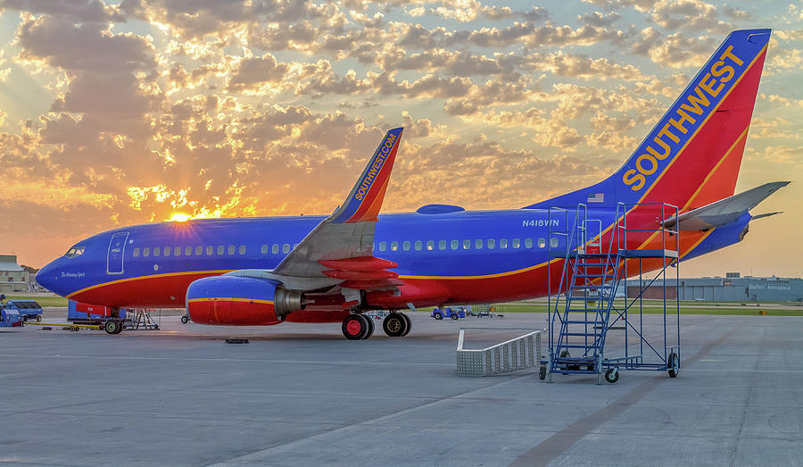 Southwest Airlines The Winning Spirit Photograph by Robert Bellomy