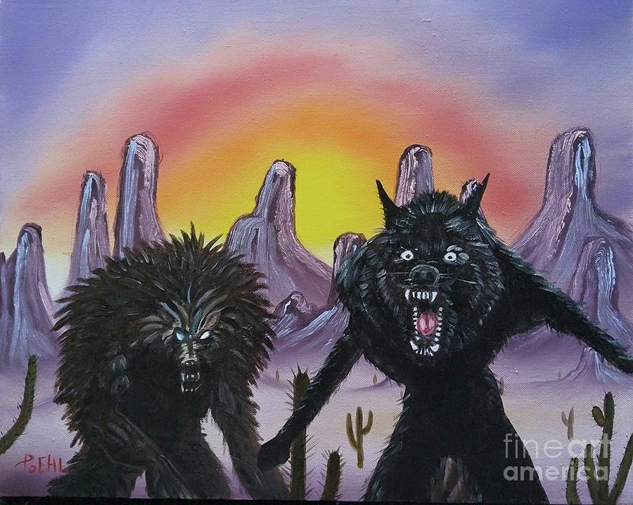 Southwest Encounter Painting by Jody Poehl - Fine Art America