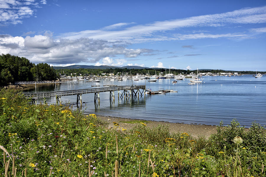 Southwest Harbor - Maine Photograph by Brendan Reals