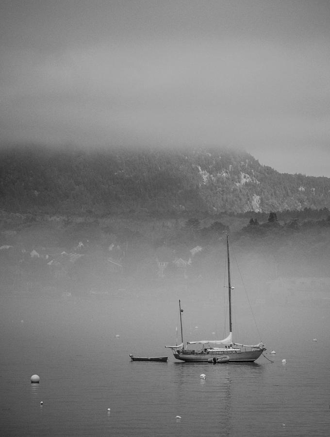 Southwest Harbor, Mist Photograph by David Halperin | Fine Art America