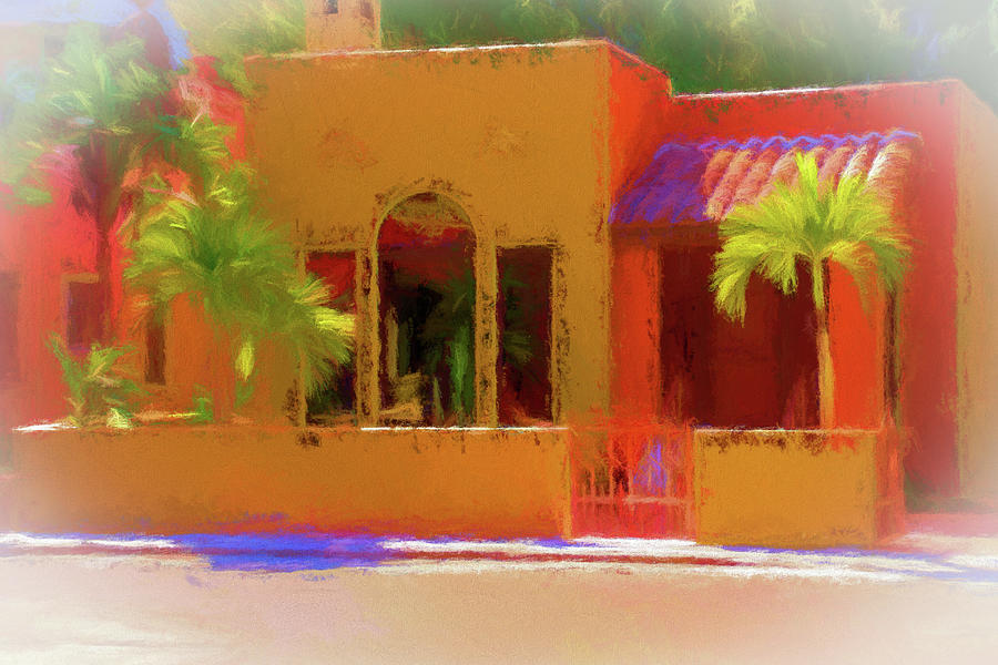 Architecture Mixed Media - Southwest Style by Terry Davis