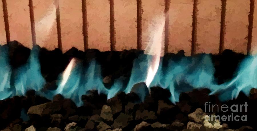 Southwest Terracotta Turquoise Fire Photograph by Renee Trenholm