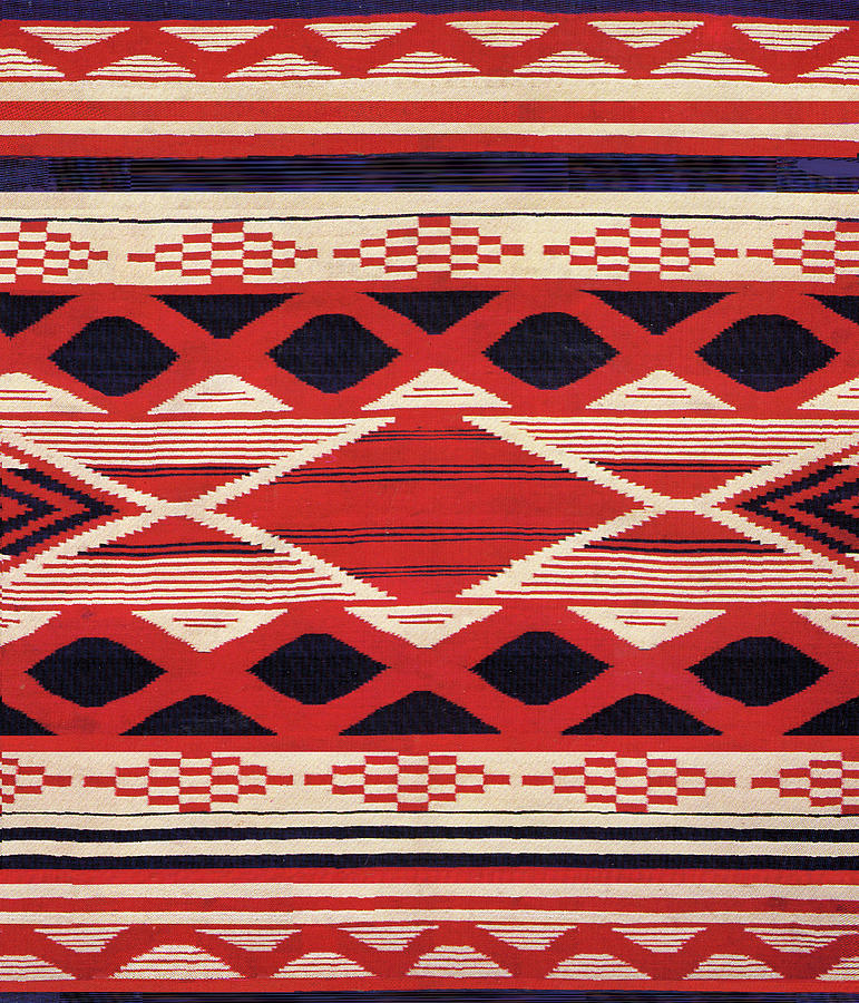 Southwest Tribal Design Digital Art by Vagabond Folk Art - Virginia Vivier
