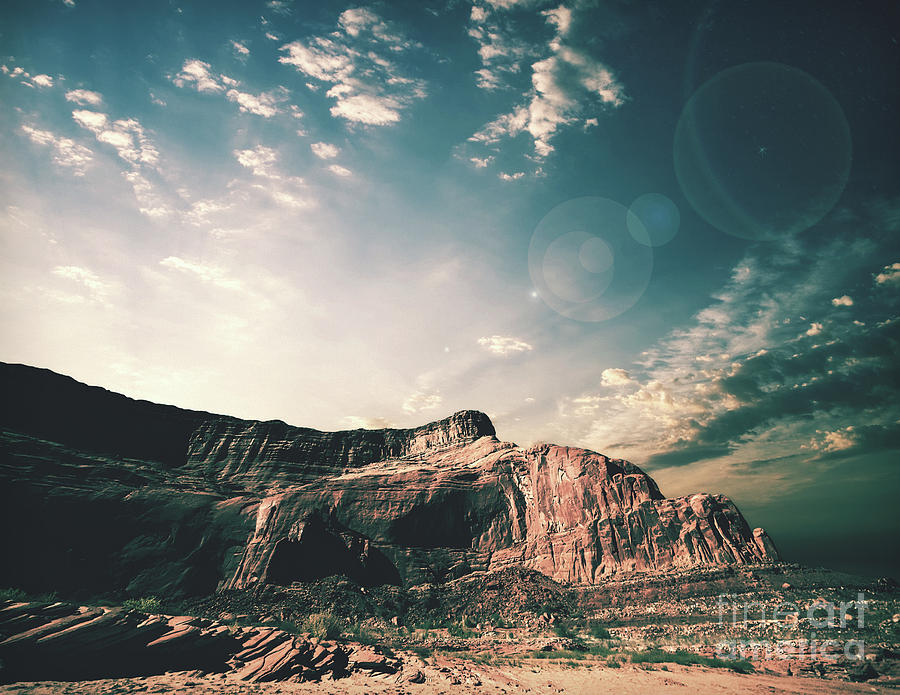 Southwestern Desert Sunset Digital Art by Phil Perkins