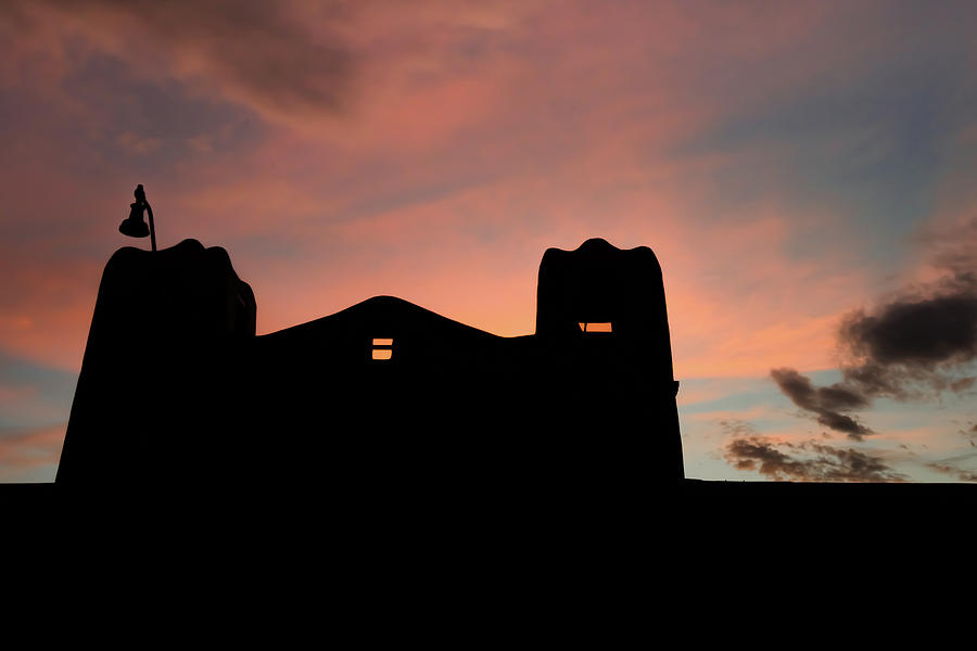 Santa Fe Sunset Silhouette Photograph by Gregory Ballos