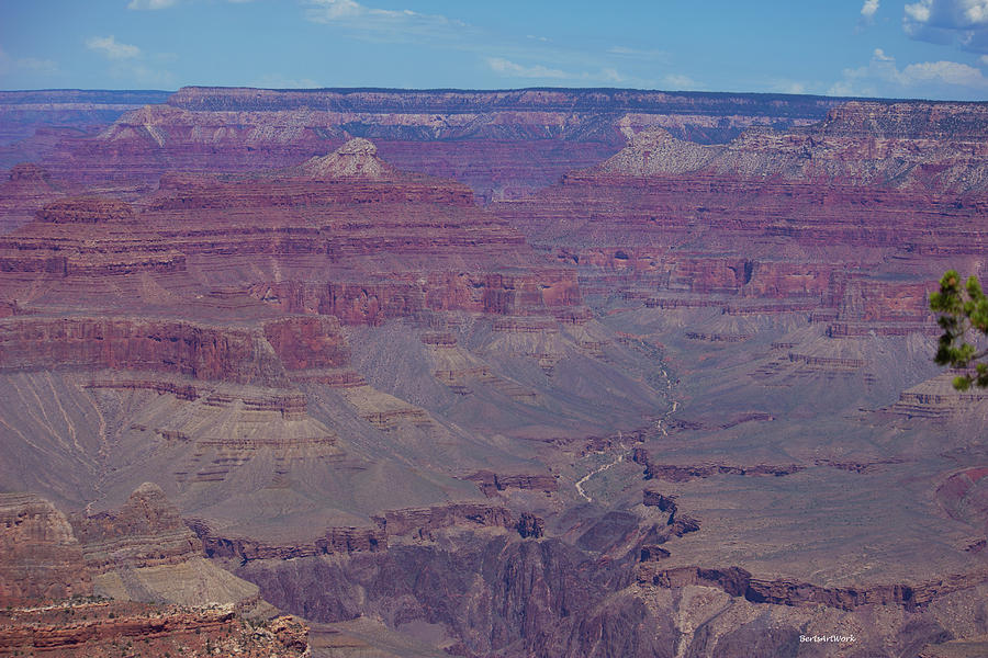 Southwestern Blue and Purple Grand Canyon Photograph by Roberta Byram