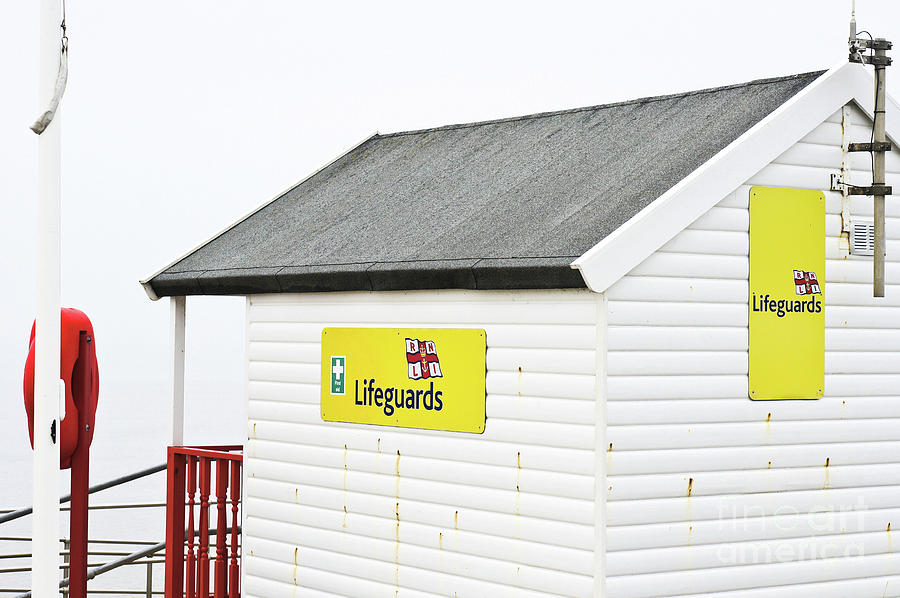 Southwold lifeguard hut Photograph by Tom Gowanlock
