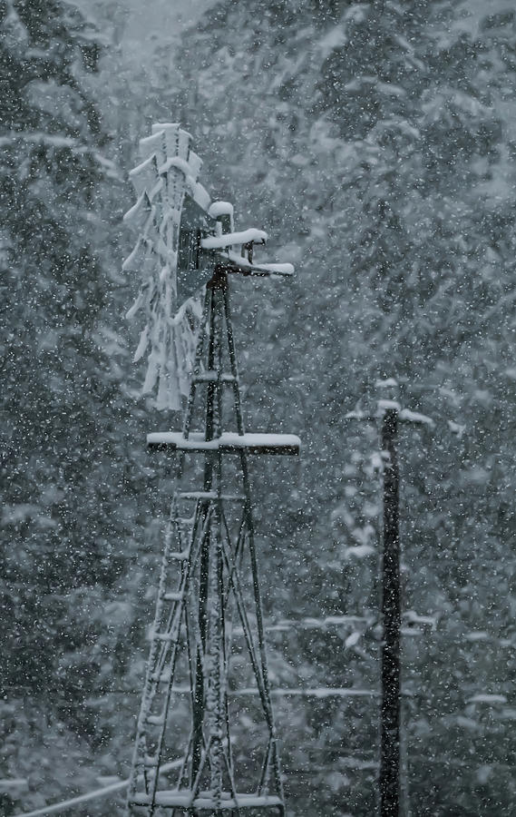 Southworth Windmill Snow Bound by E Faithe Lester Southworth Windmill Snow Bound by E Faithe Lester