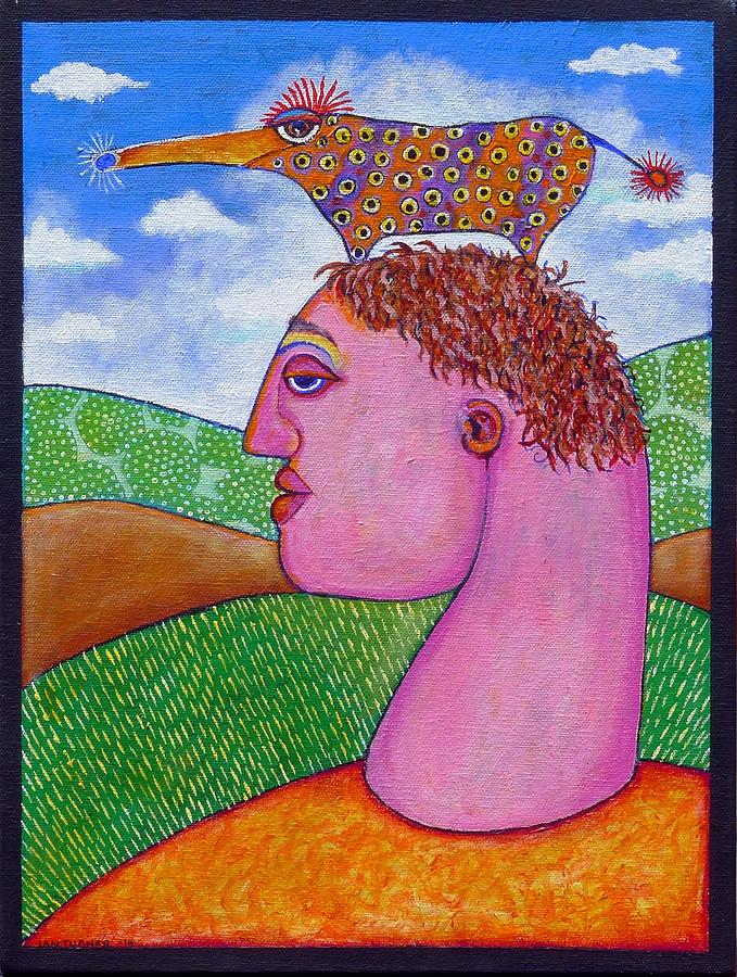 Surrealism Painting - Souvenir From Oaxaca Mexico by Ian  Turner
